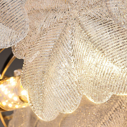 Snowflake Creative French Cream Style Light Luxury Chandelier