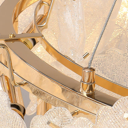 Snowflake Creative French Cream Style Light Luxury Chandelier