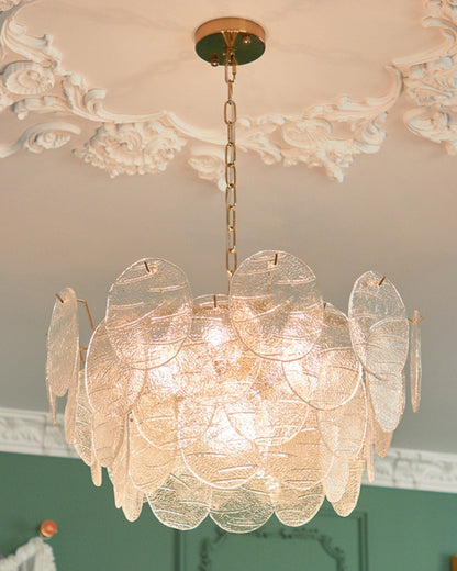 Victorian Disc Gasolier Chandelier