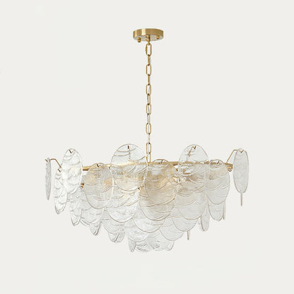 Victorian Disc Gasolier Chandelier