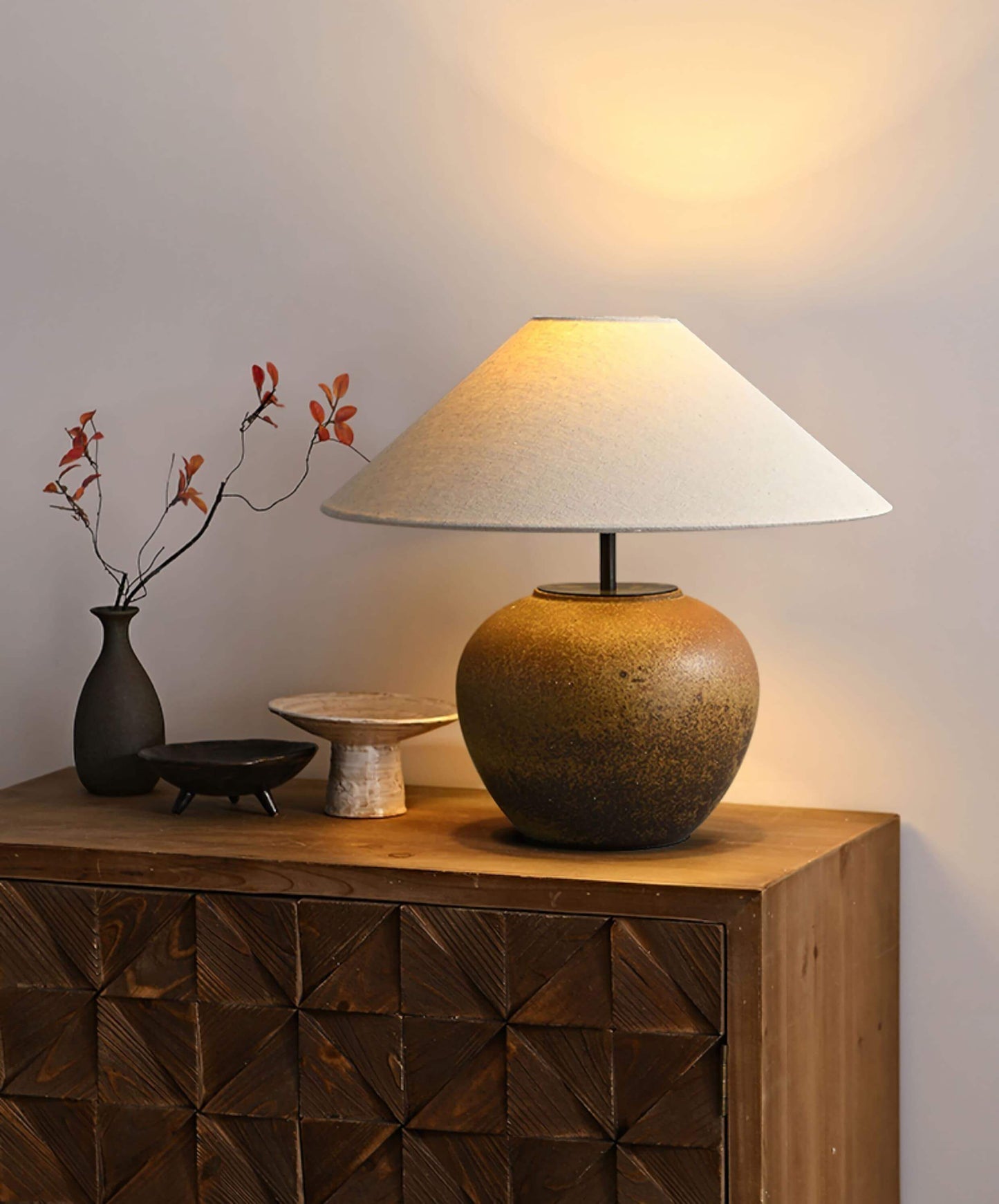 Chinese Retro Ceramic Table Lamp