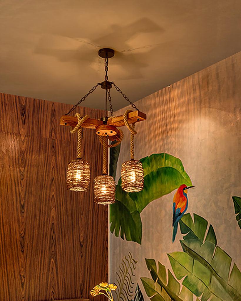 Retro Farmhouse Elegant Chandelier