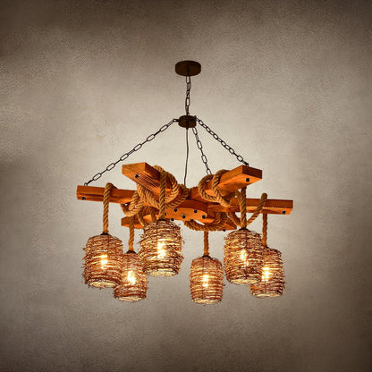 Retro Farmhouse Elegant Chandelier