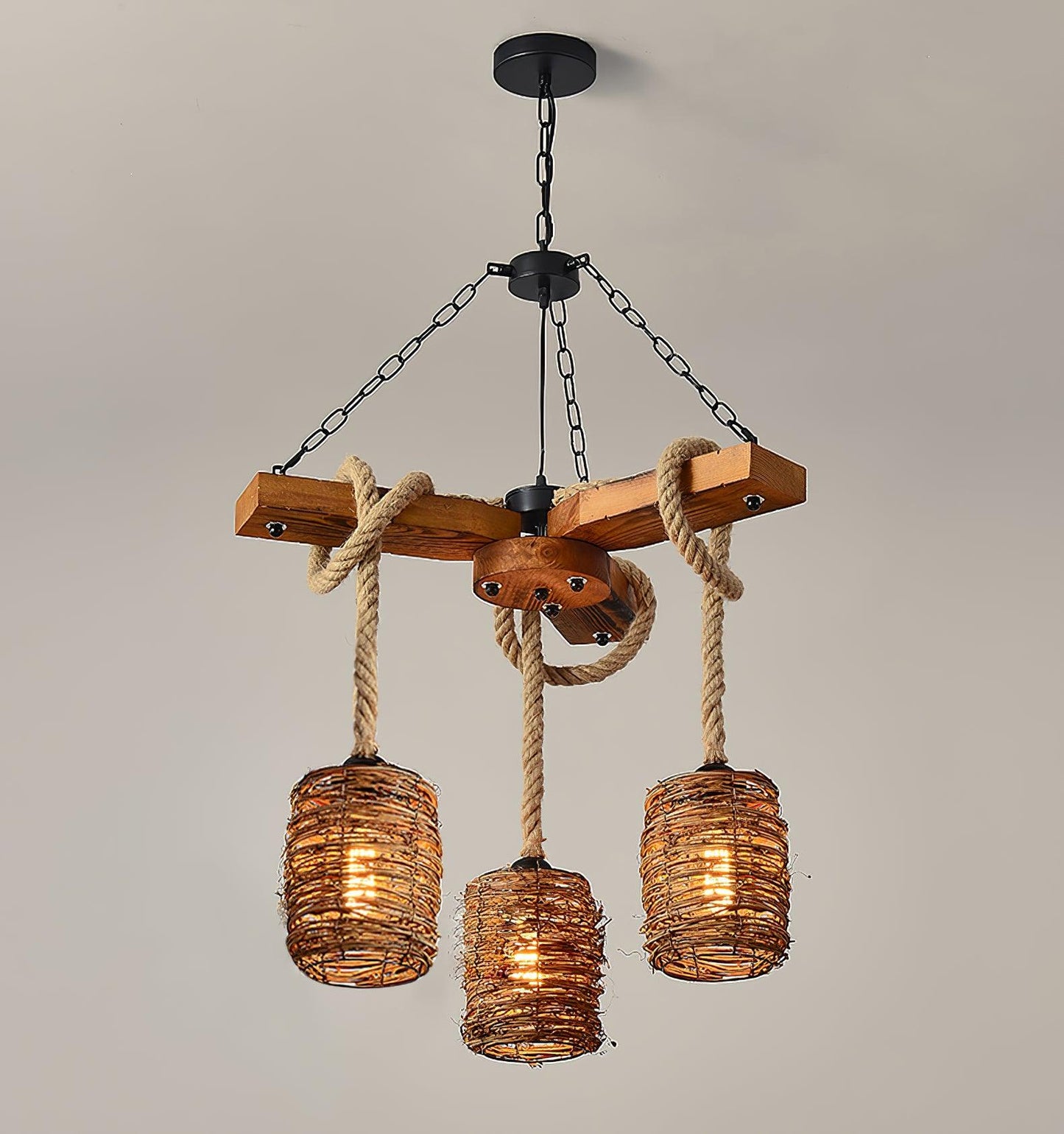 Retro Farmhouse Elegant Chandelier