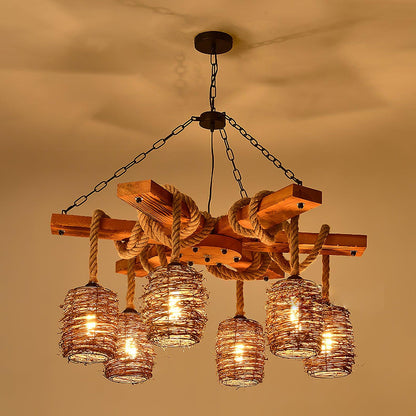 Retro Farmhouse Elegant Chandelier