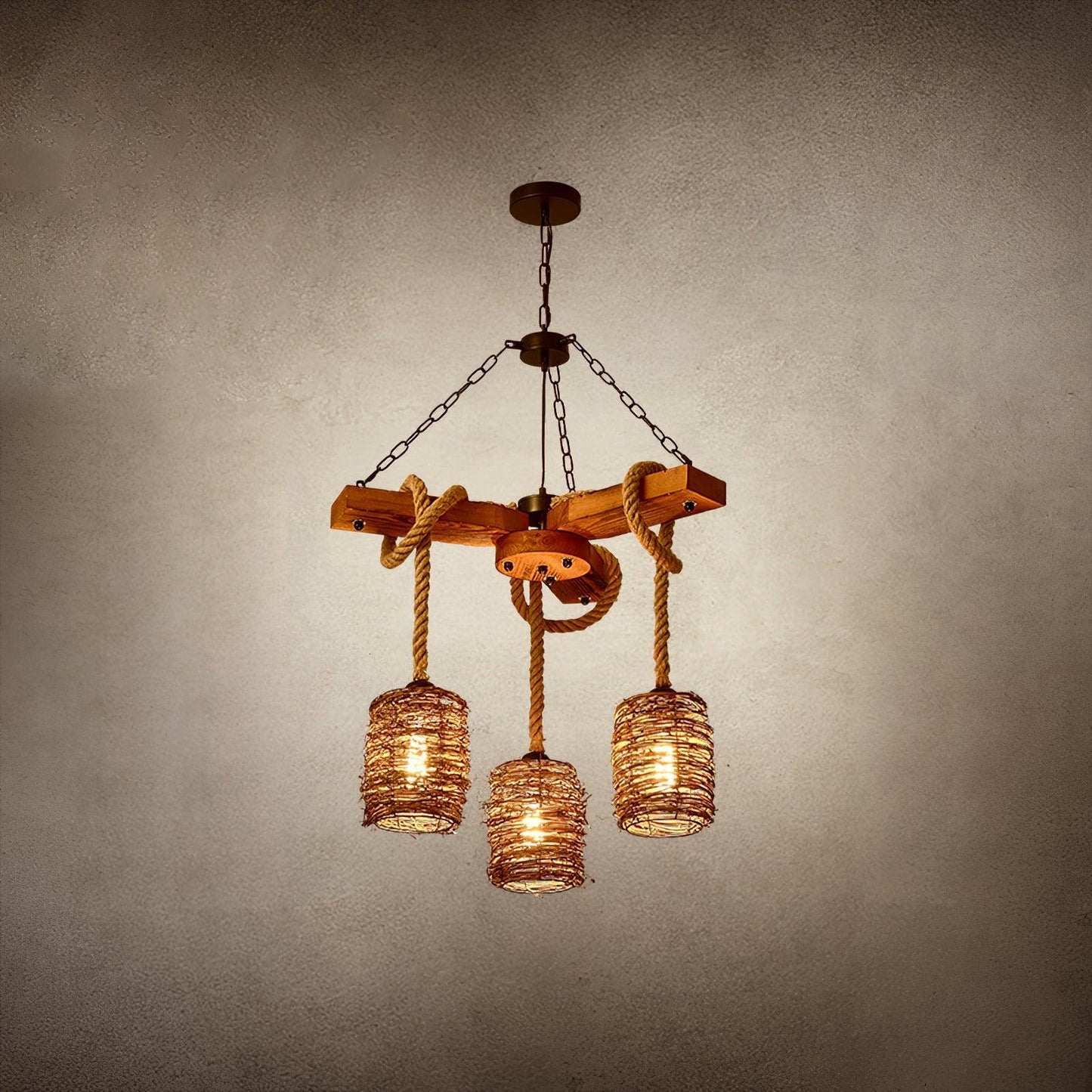 Retro Farmhouse Elegant Chandelier
