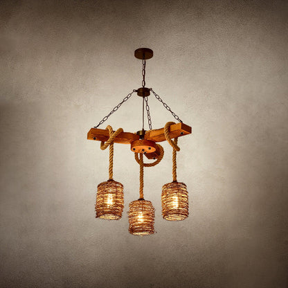 Retro Farmhouse Elegant Chandelier