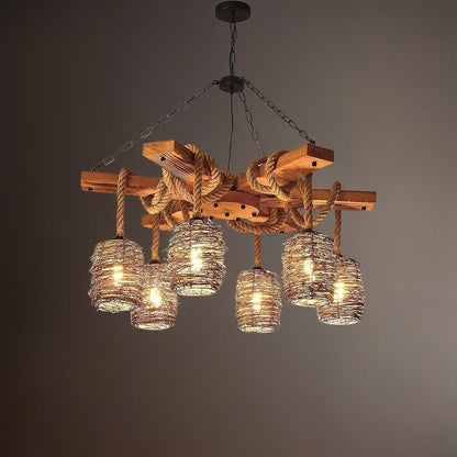 Retro Farmhouse Elegant Chandelier