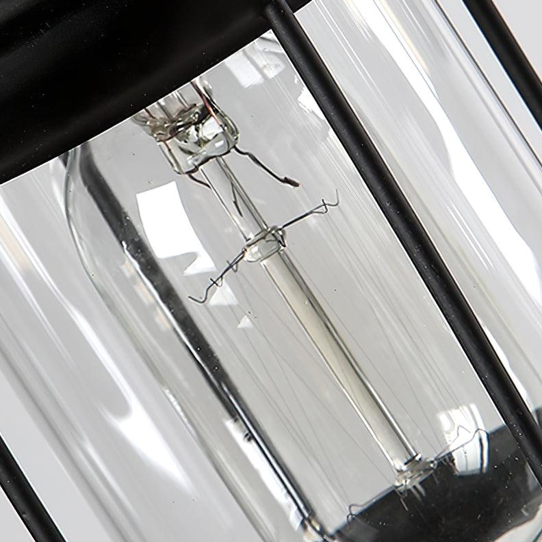 Vintage Wood Glass Candelabrum Chandeliers