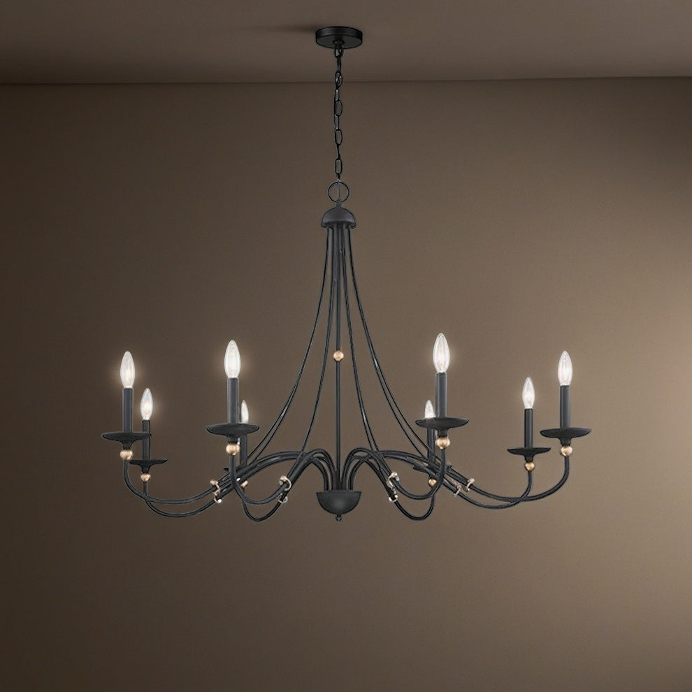 American Retro Pastoral Style Chandelier