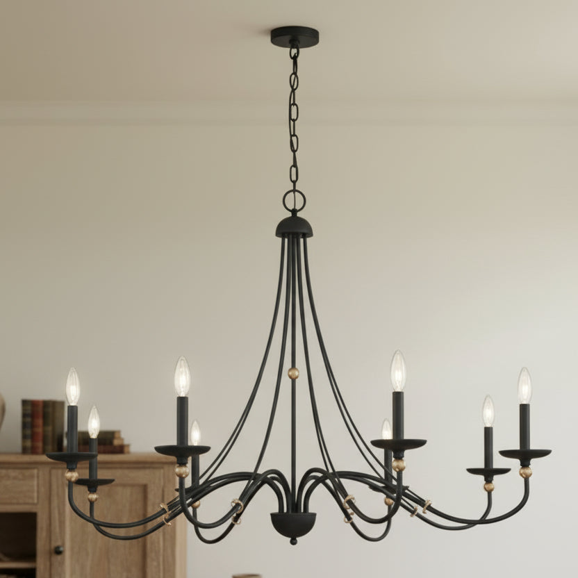 American Retro Pastoral Style Chandelier
