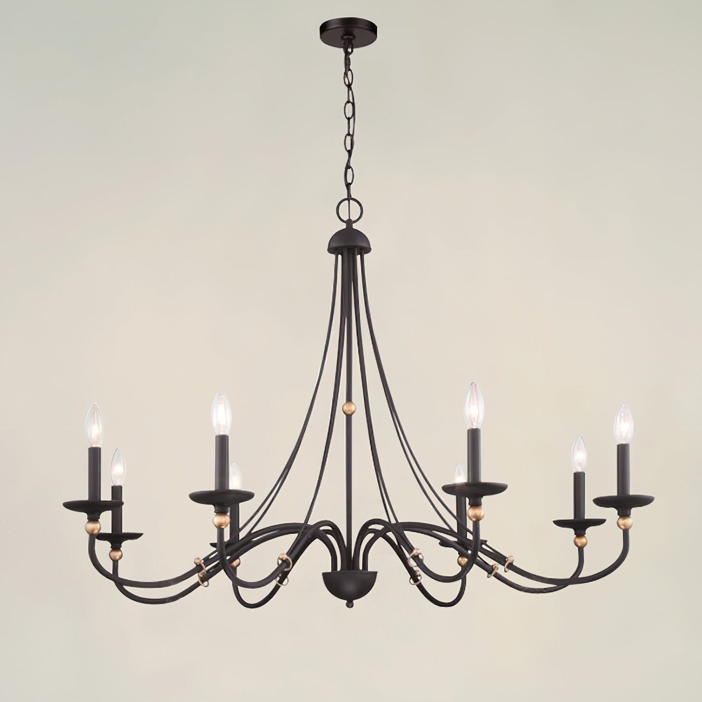 American Retro Pastoral Style Chandelier