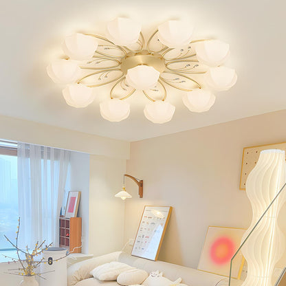 Modern Light Luxury French Bud Chandelier