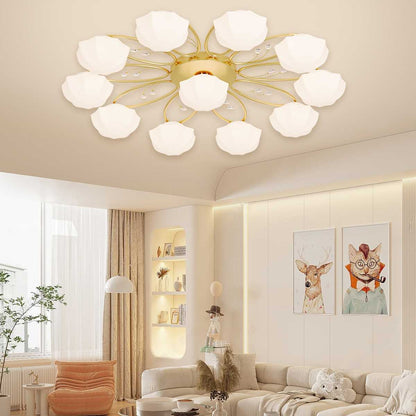 Modern Light Luxury French Bud Chandelier