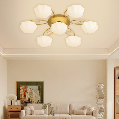 Modern Light Luxury French Bud Chandelier