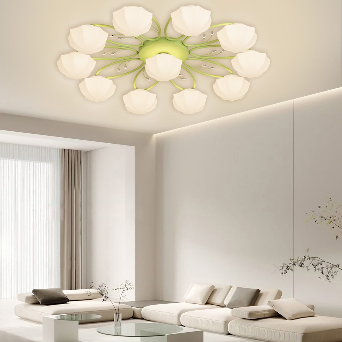 Modern Light Luxury French Bud Chandelier