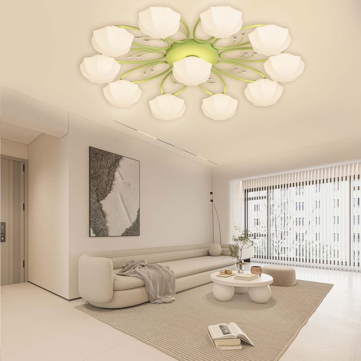 Modern Light Luxury French Bud Chandelier