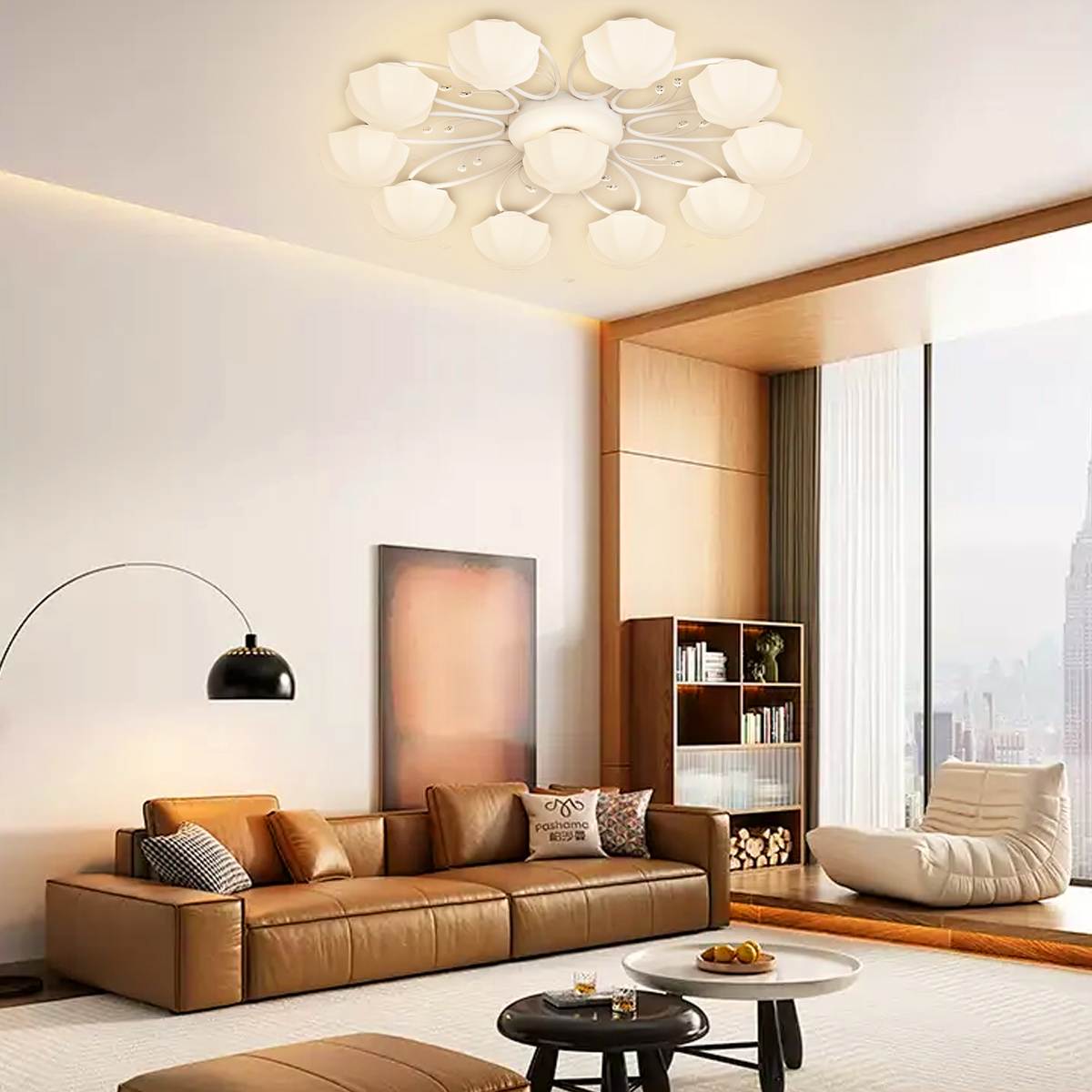 Modern Light Luxury French Bud Chandelier