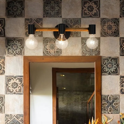 Timberline 3-Light Farmhouse Vanity Wall Sconce