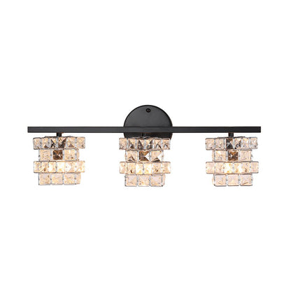 Facet Glow Crystal Vanity Wall Sconce
