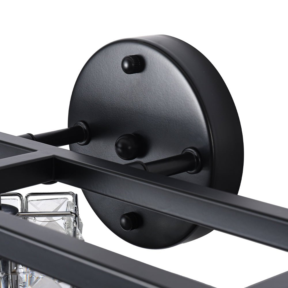 Facet Glow Crystal Vanity Wall Sconce