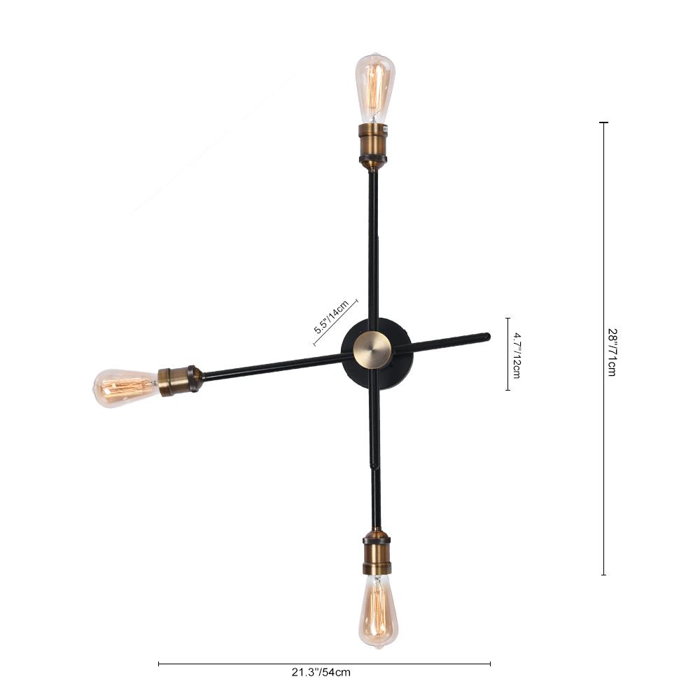 Homestead Trio Farmhouse Wall Sconce