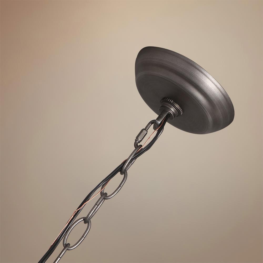 Farmhouse Wood Wagon Wheel Chandelier