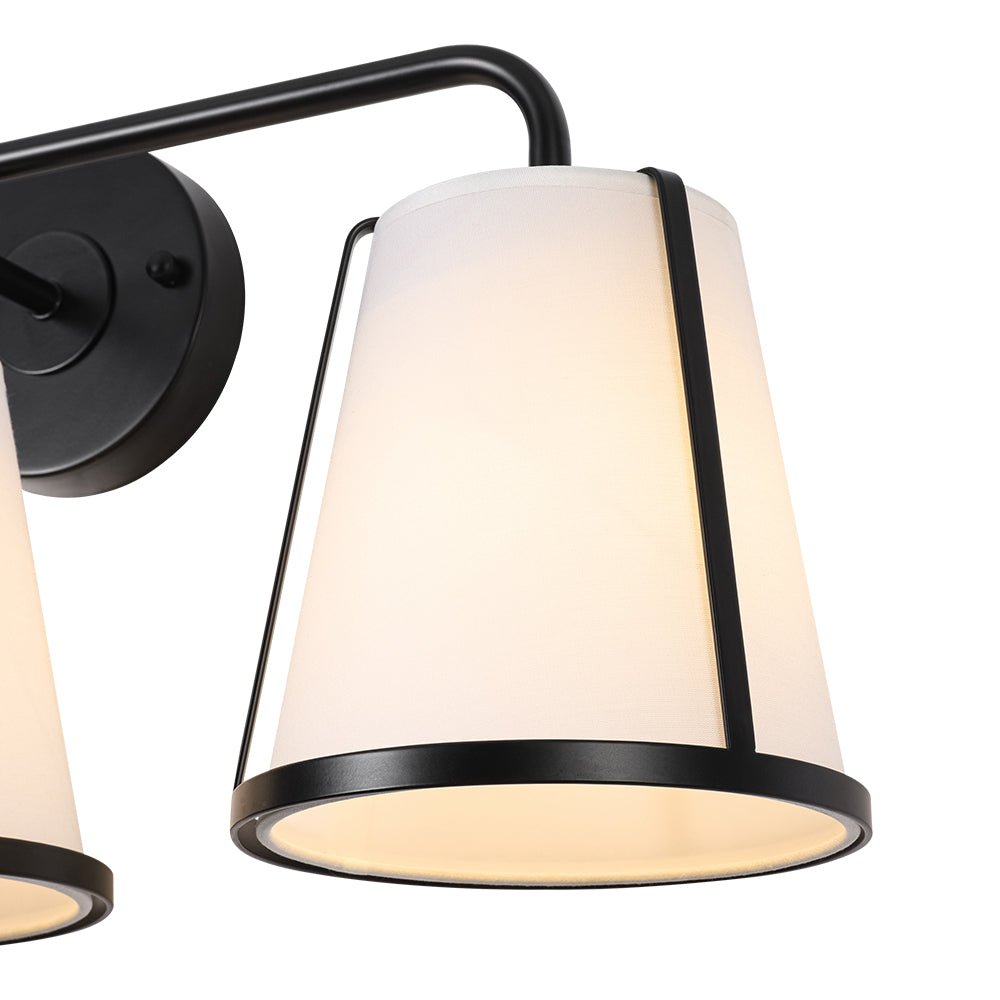 Serene Shade 3-Light Vanity Wall Sconce