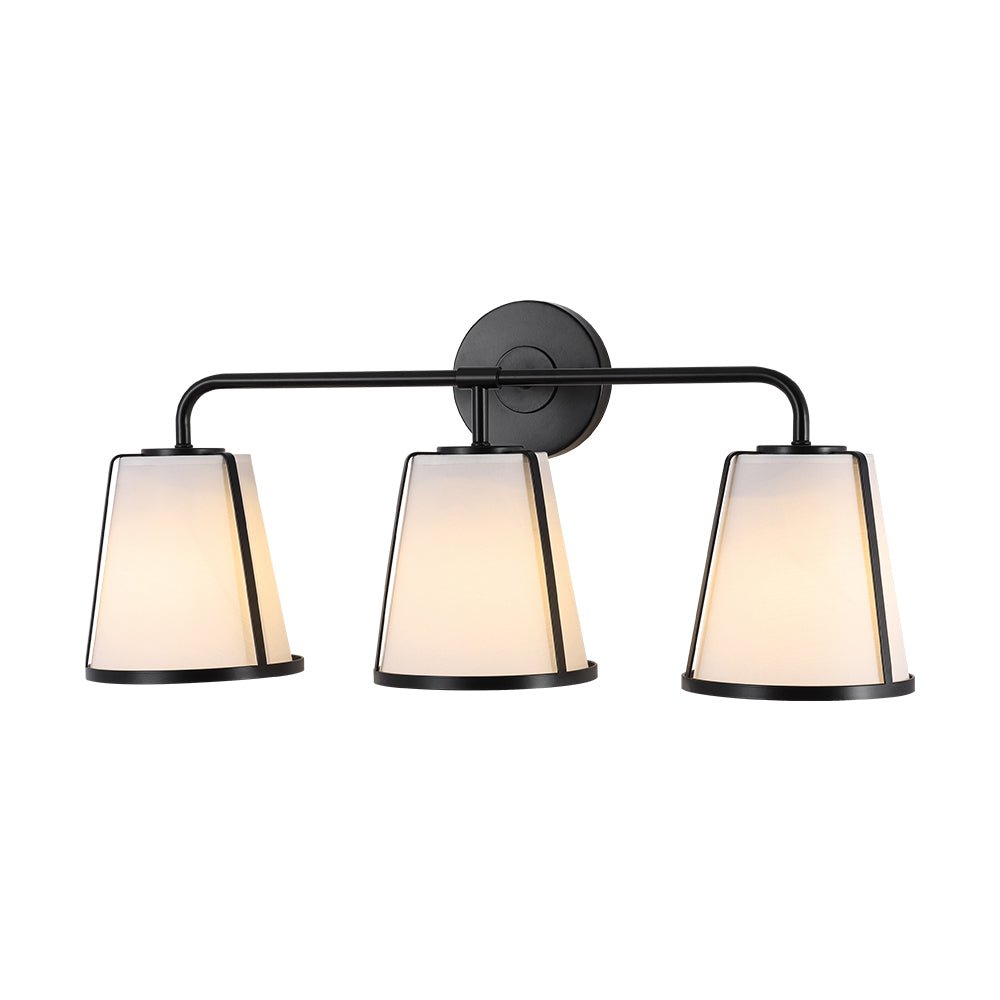 Serene Shade 3-Light Vanity Wall Sconce