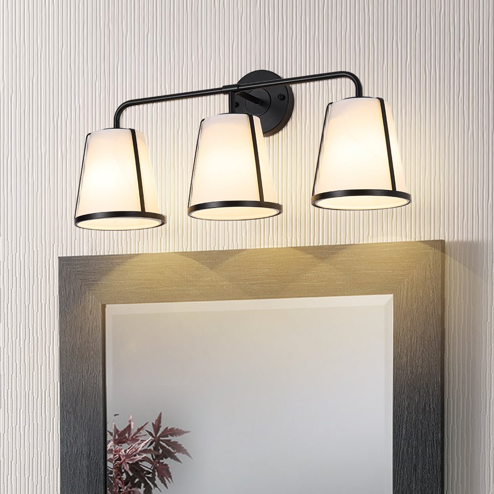 Serene Shade 3-Light Vanity Wall Sconce