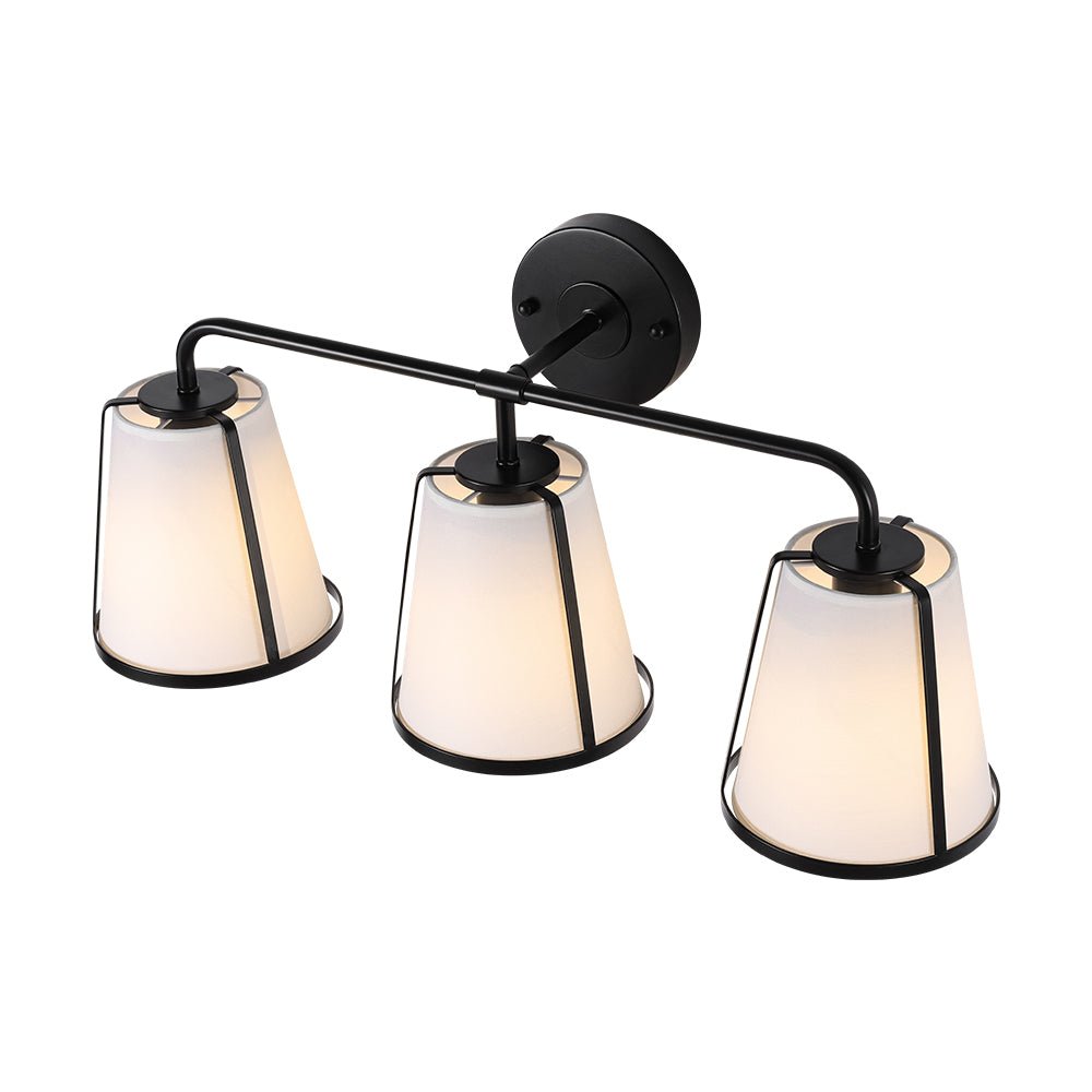 Serene Shade 3-Light Vanity Wall Sconce