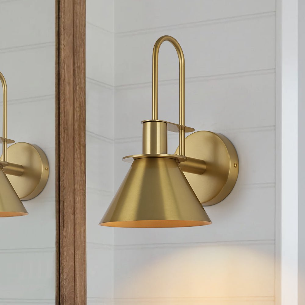 Aria Trumpet 1-Light Wall Sconce
