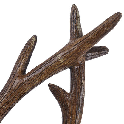 Antler Crest Farmhouse Wall Sconce