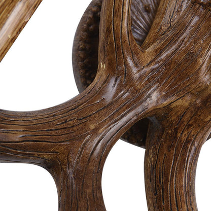Antler Crest Farmhouse Wall Sconce
