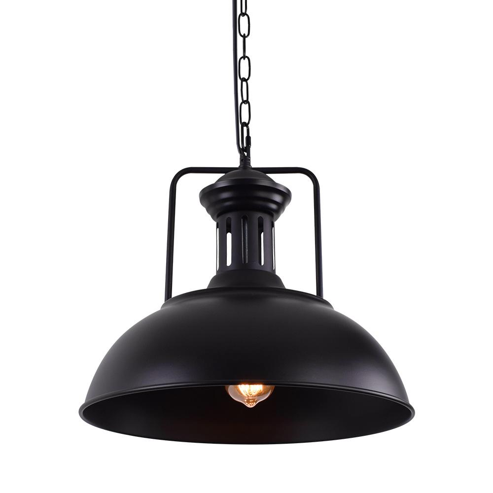 Industrial Single Dome Pendant Light