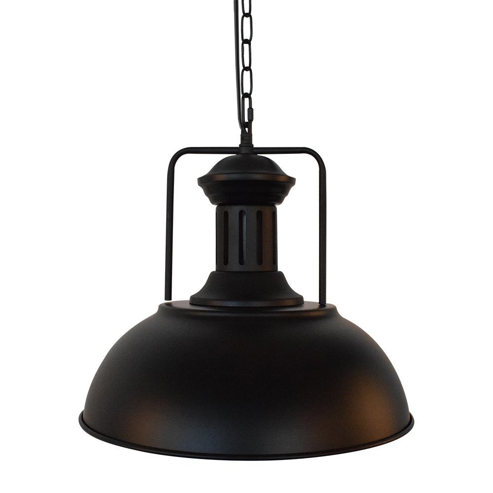 Industrial Single Dome Pendant Light