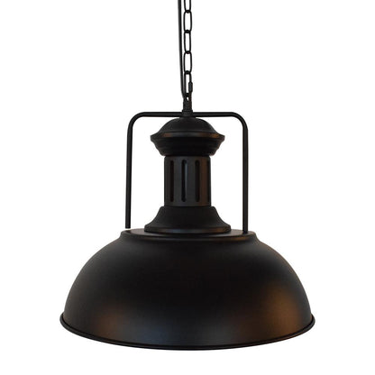 Industrial Single Dome Pendant Light