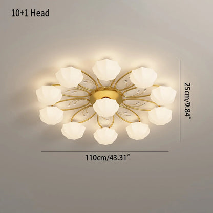 Modern Light Luxury French Bud Chandelier