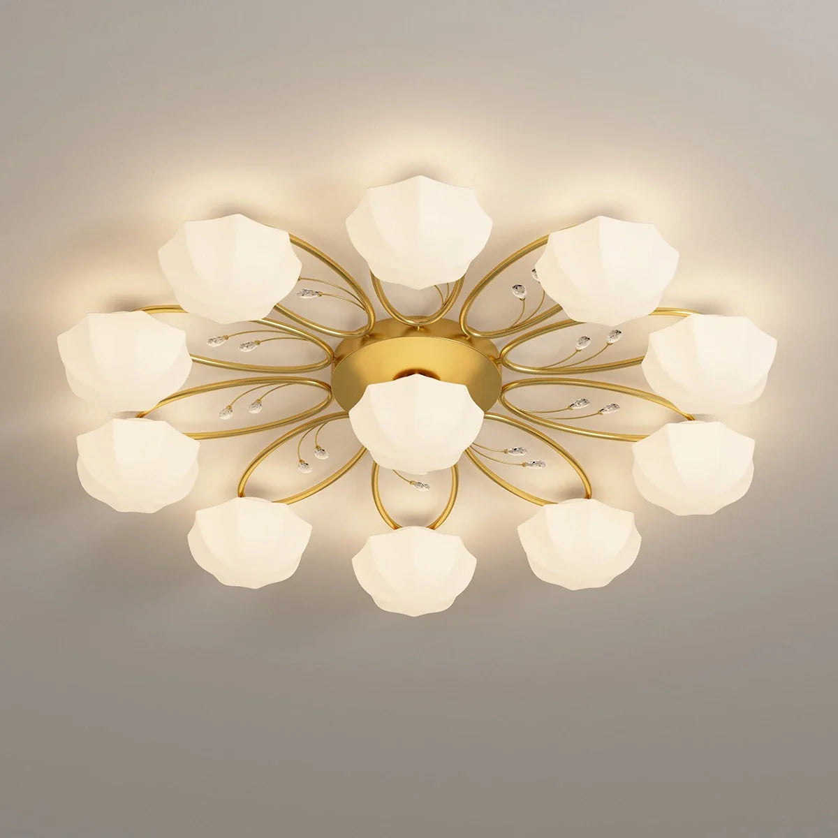 Modern Light Luxury French Bud Chandelier