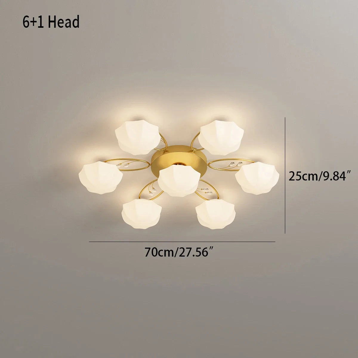 Modern Light Luxury French Bud Chandelier