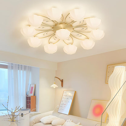Modern Light Luxury French Bud Chandelier