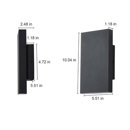 FloatBox LED Outdoor Wall Lantern