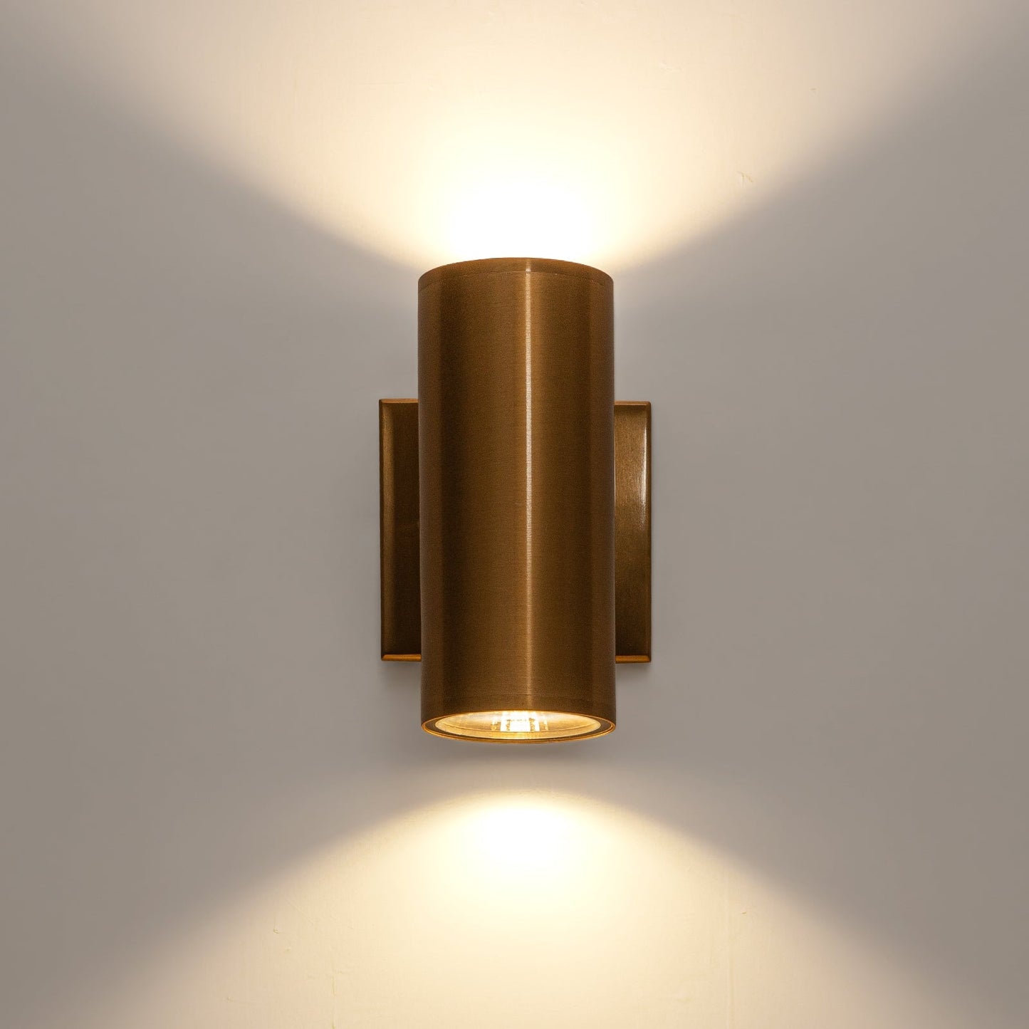 Lumen Tube LED Outdoor Wall Sconce