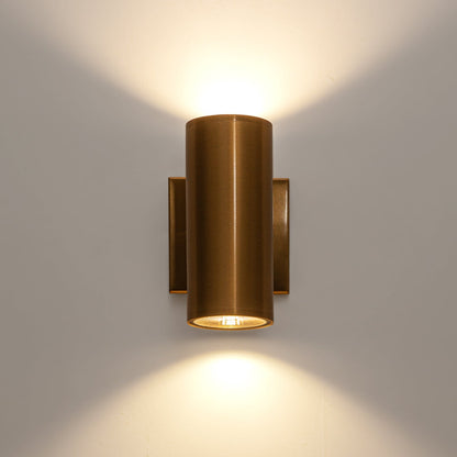 Lumen Tube LED Outdoor Wall Sconce