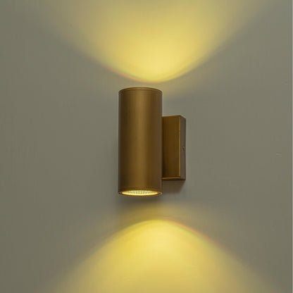 Lumen Tube LED Outdoor Wall Sconce