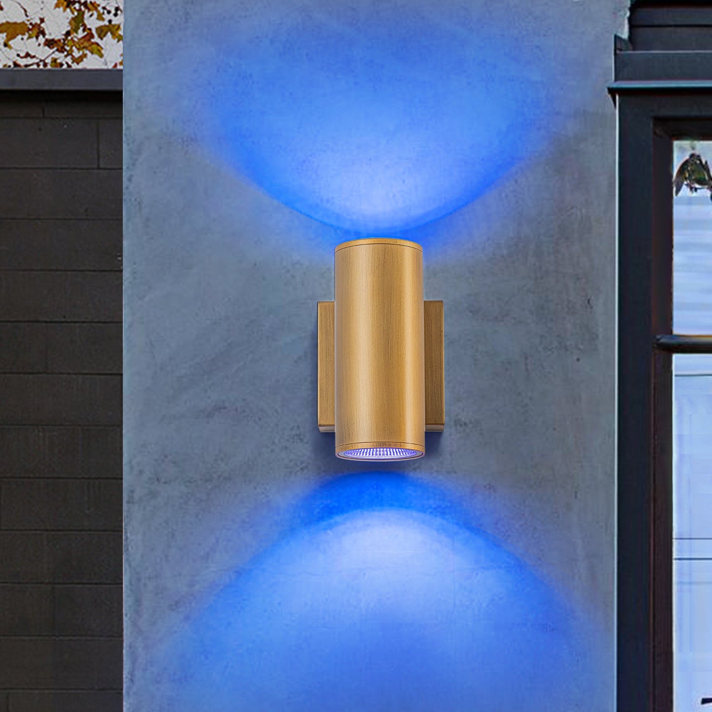 Lumen Tube LED Outdoor Wall Sconce