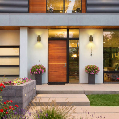 Lumen Tube LED Outdoor Wall Sconce