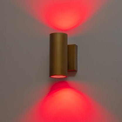 Lumen Tube LED Outdoor Wall Sconce